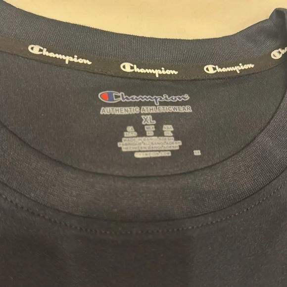 NWT Dri-fit Champion Navy Gonzaga T shirt, Size XL - Picture 3 of 5